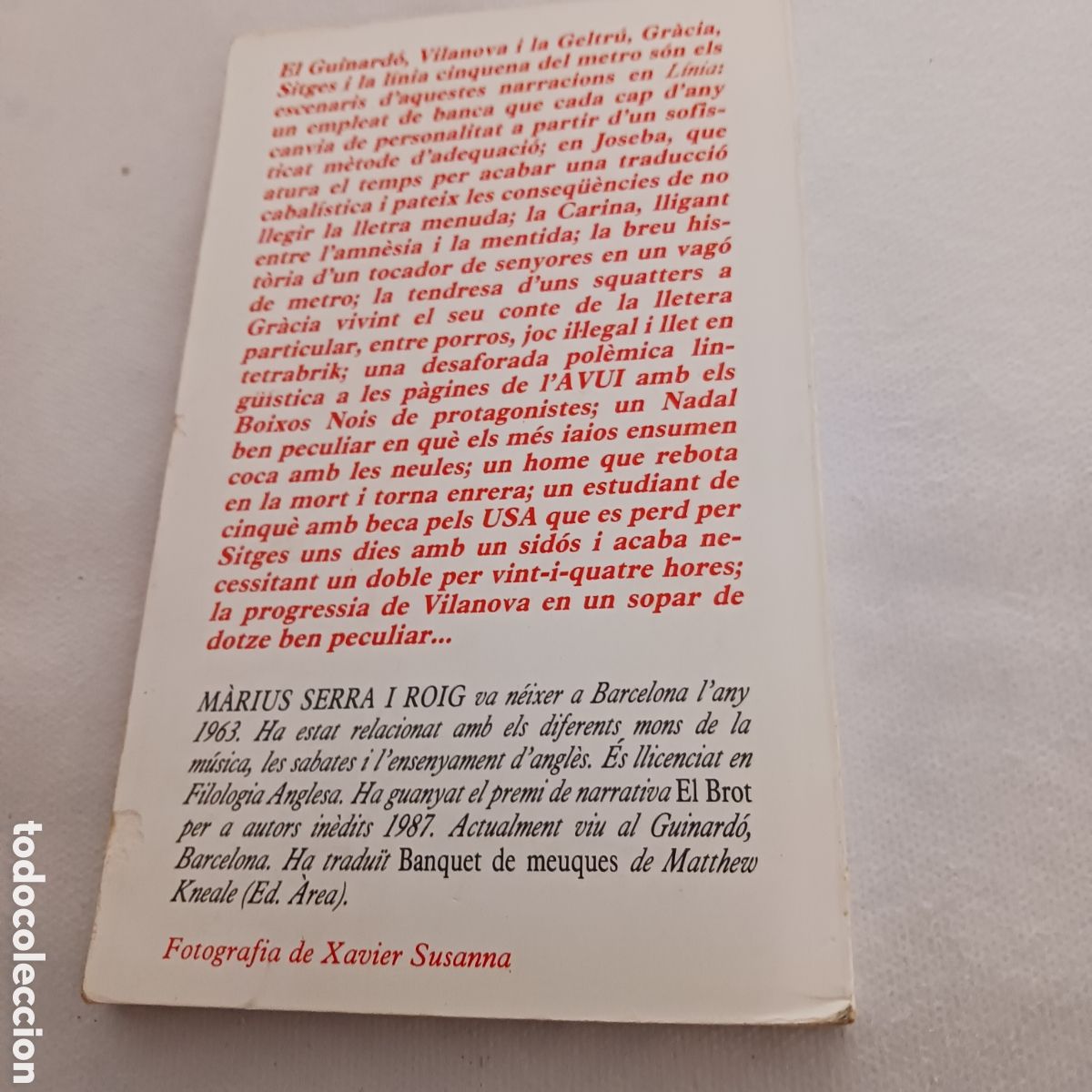 Libros de segunda mano: L&iacute;nea de M&agrave;rius Serra - Foto 5