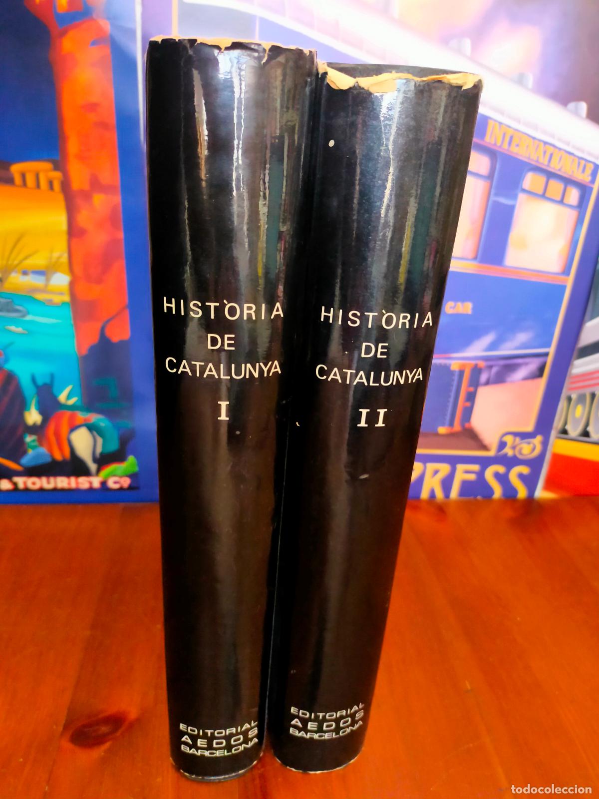 Libros de segunda mano: HIST&Ograve;RIA DE CATALUNYA. 2 TOMOS. EDITORIAL AEDOS. COMPLETA - Foto 4