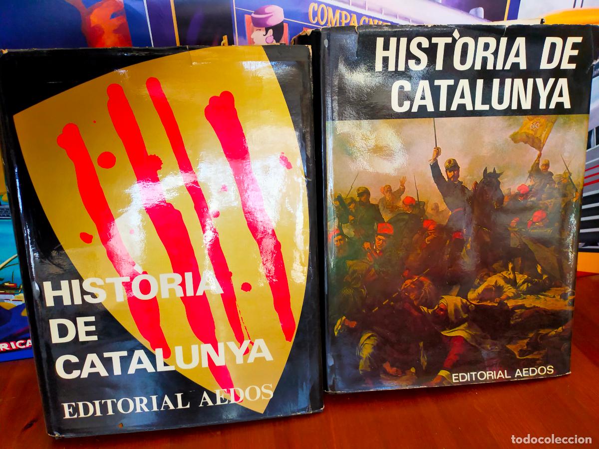 Libros de segunda mano: HIST&Ograve;RIA DE CATALUNYA. 2 TOMOS. EDITORIAL AEDOS. COMPLETA - Foto 1