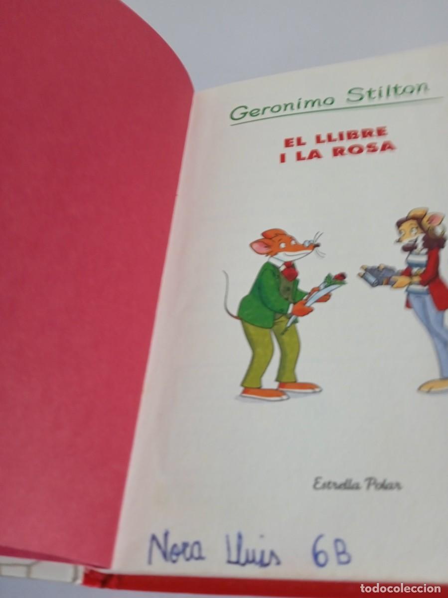 Libros de segunda mano: GERONIMO STILTON El llibre i la rosa - Foto 5