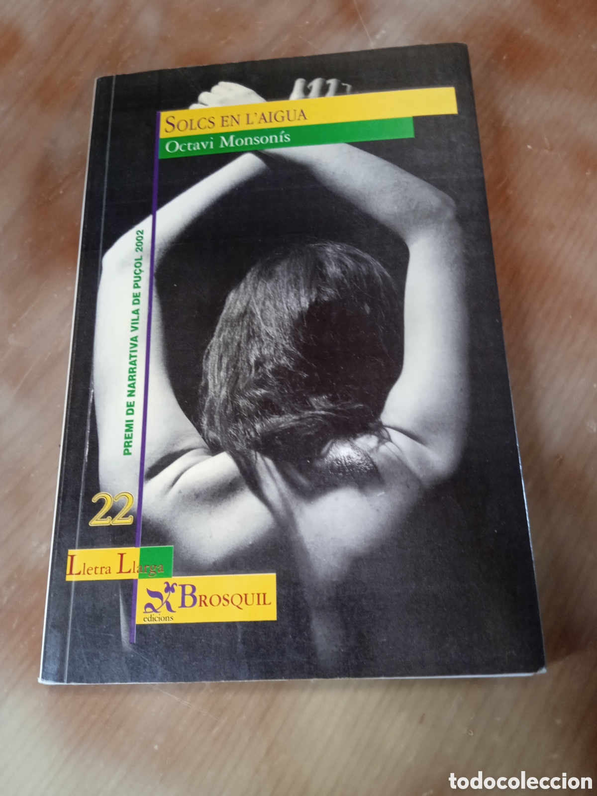 Libros de segunda mano: Octavi monson&iacute;s. Solcs en laigua - Foto 1
