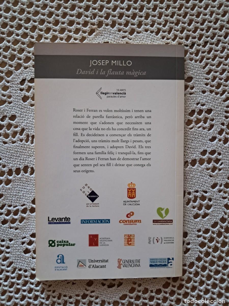 Libros de segunda mano: David i la flauta m&agrave;gica Josep Millo - Foto 2