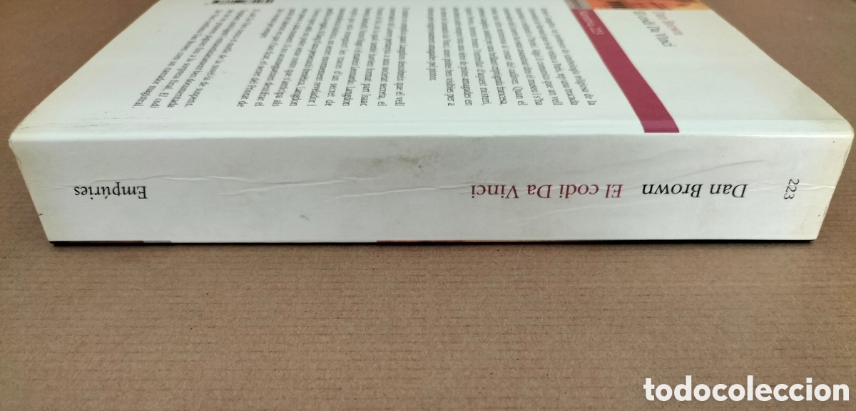 Libros de segunda mano: El codi Da Vinci. Dan Brown. Editorial emp&uacute;ries, 2004. Llibre - Foto 8