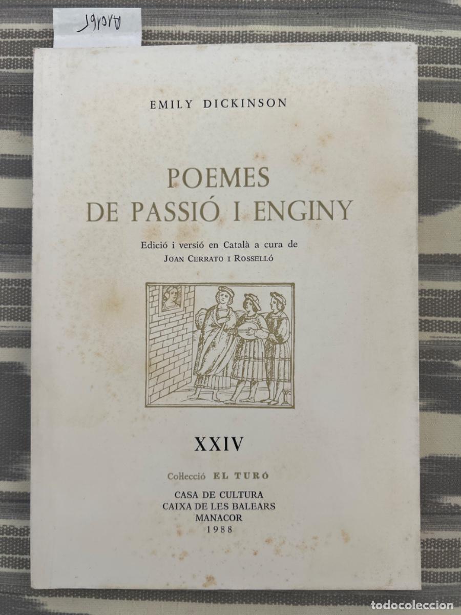 Libros de segunda mano: POEMES DE PASSIO I ENGINY, EMILY DICKINSON - Foto 1