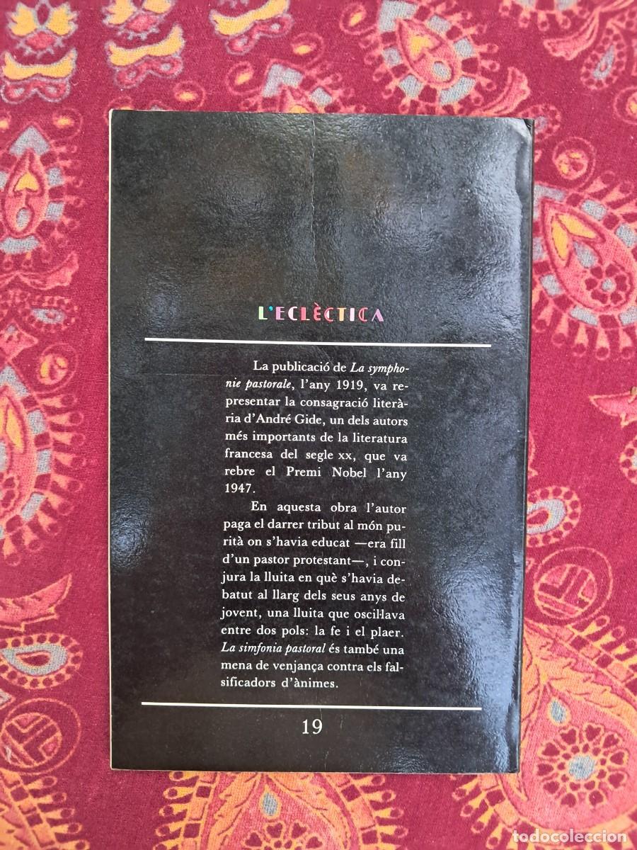 Libros de segunda mano: La simfonia pastoral Andr&eacute; Gide - Foto 2