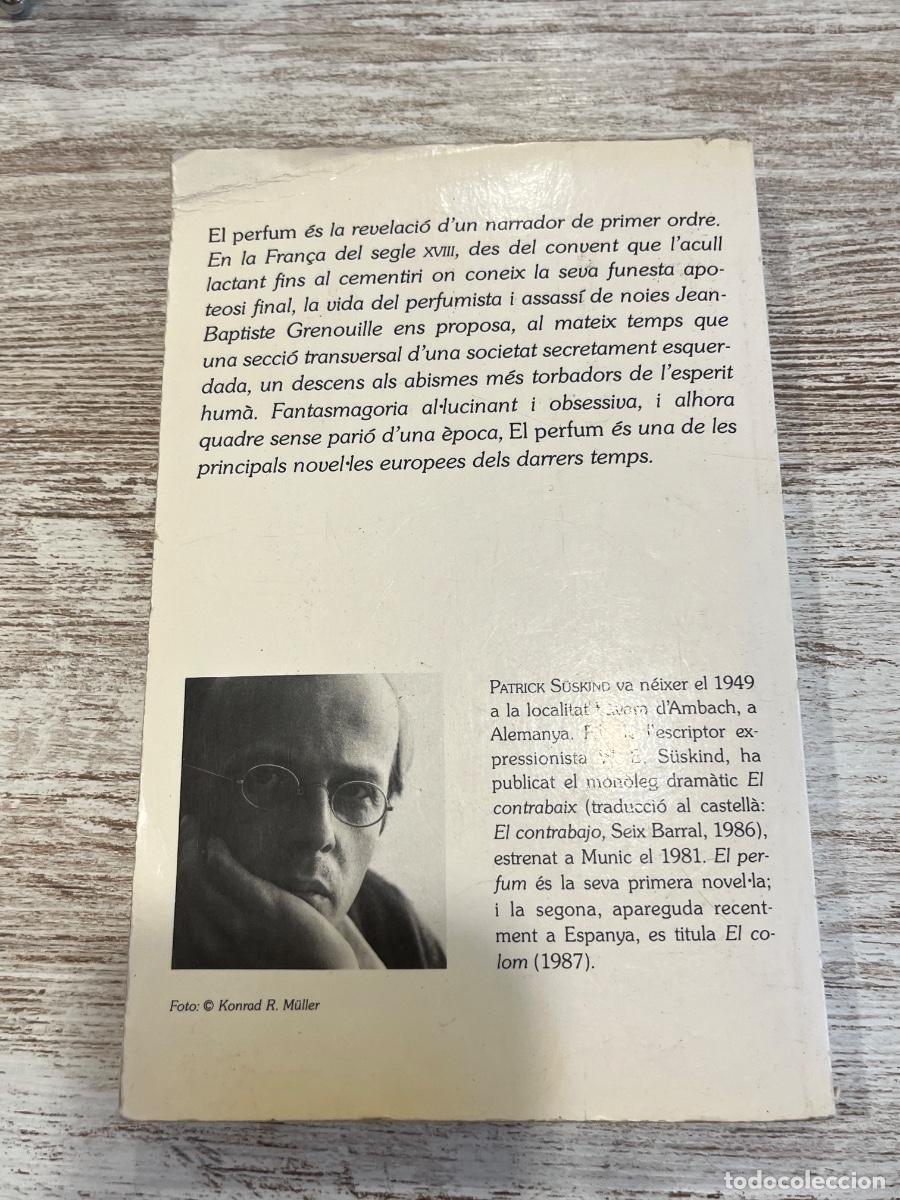 Libros de segunda mano: El Perfum | Patrick S&uuml;skind | 1986 | Libro Catal&aacute;n - Foto 2