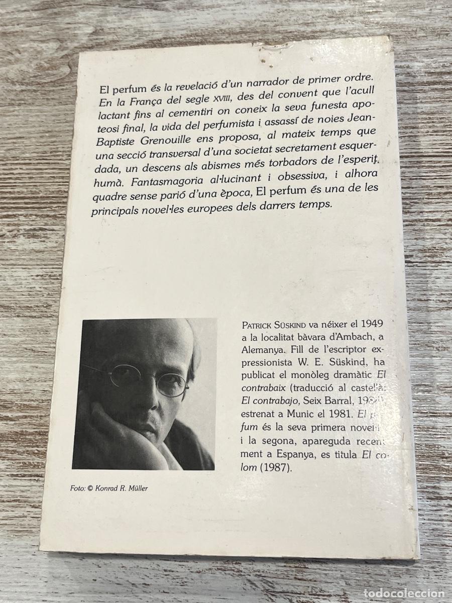 Libros de segunda mano: El Perfum | Patrick S&uuml;skind | 1986 | Libro Catal&aacute;n - Foto 2