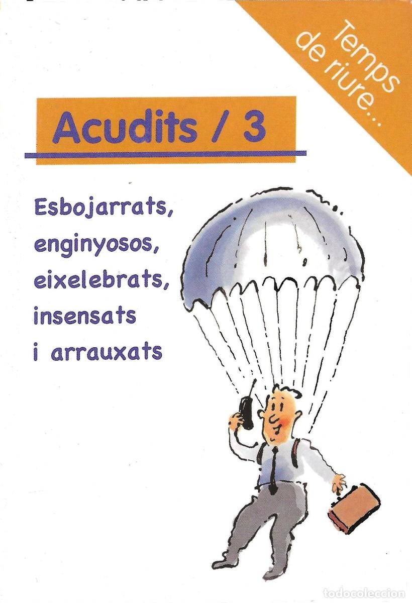 Libros de segunda mano: ACUDITS /3 TEMPS DE RIURE. - Foto 1