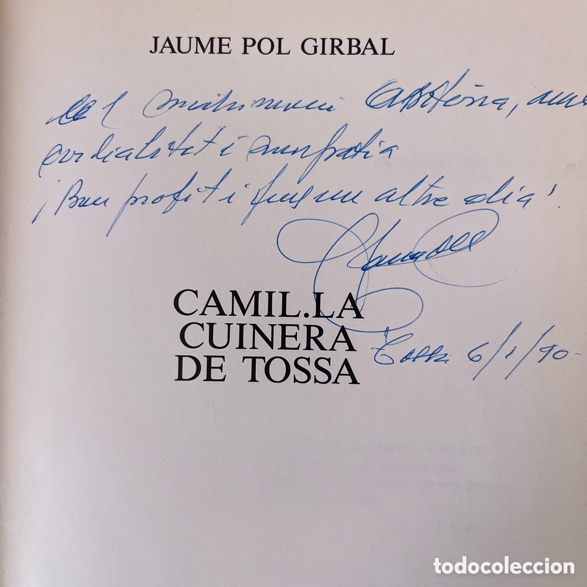 Libros de segunda mano: Camil.la Cuinera de Tossa - Foto 3