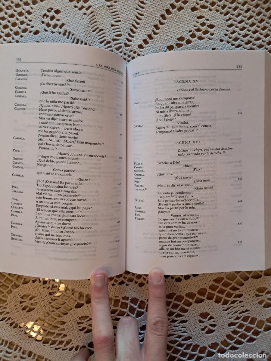Libros de segunda mano: Eduard Escalante Teatre original complet - Foto 6