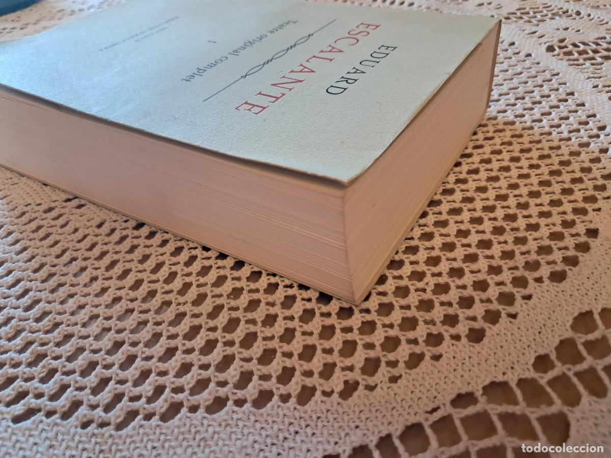 Libros de segunda mano: Eduard Escalante Teatre original complet - Foto 7