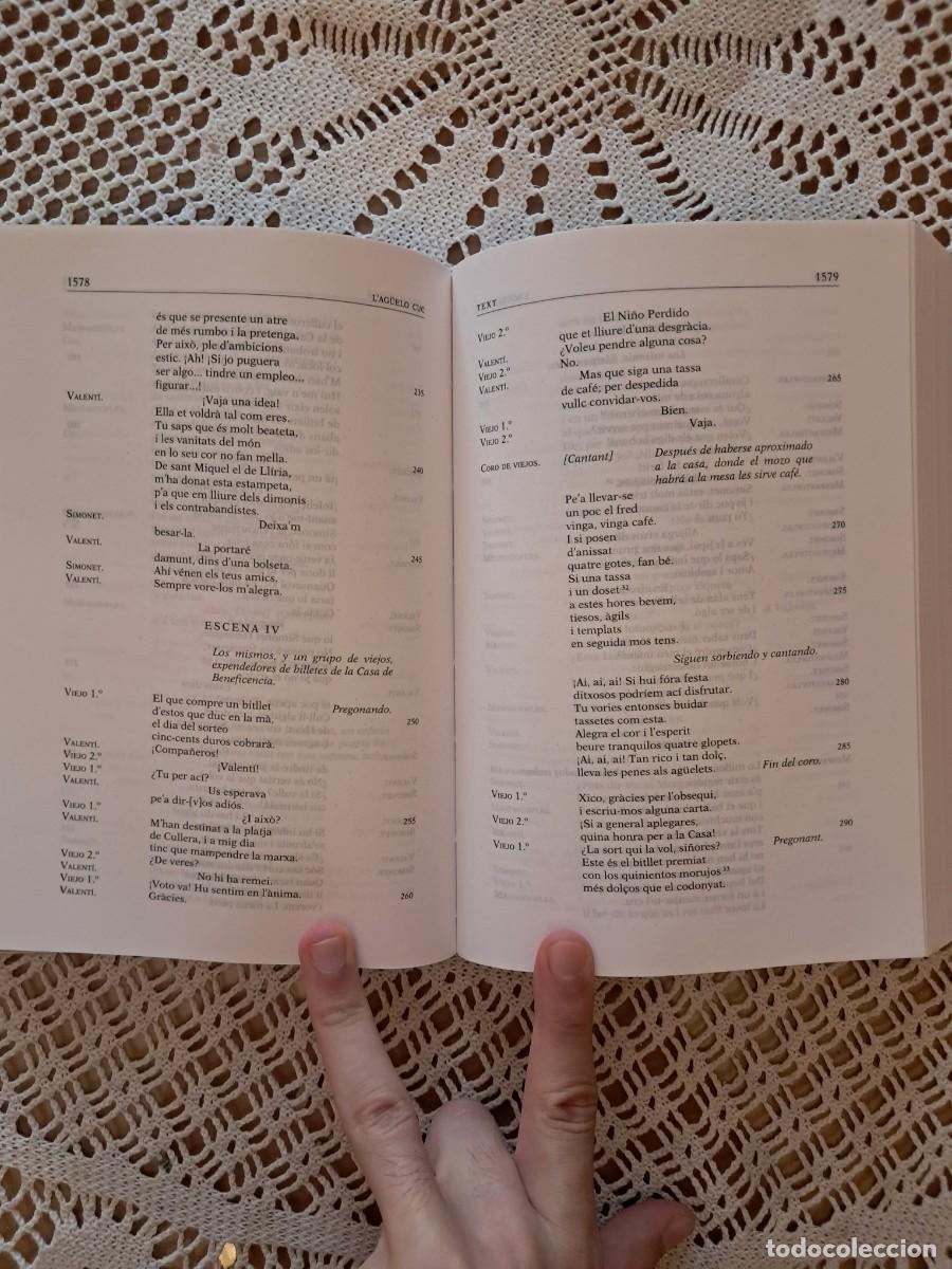 Libros de segunda mano: Eduard Escalante Teatre original complet - Foto 11