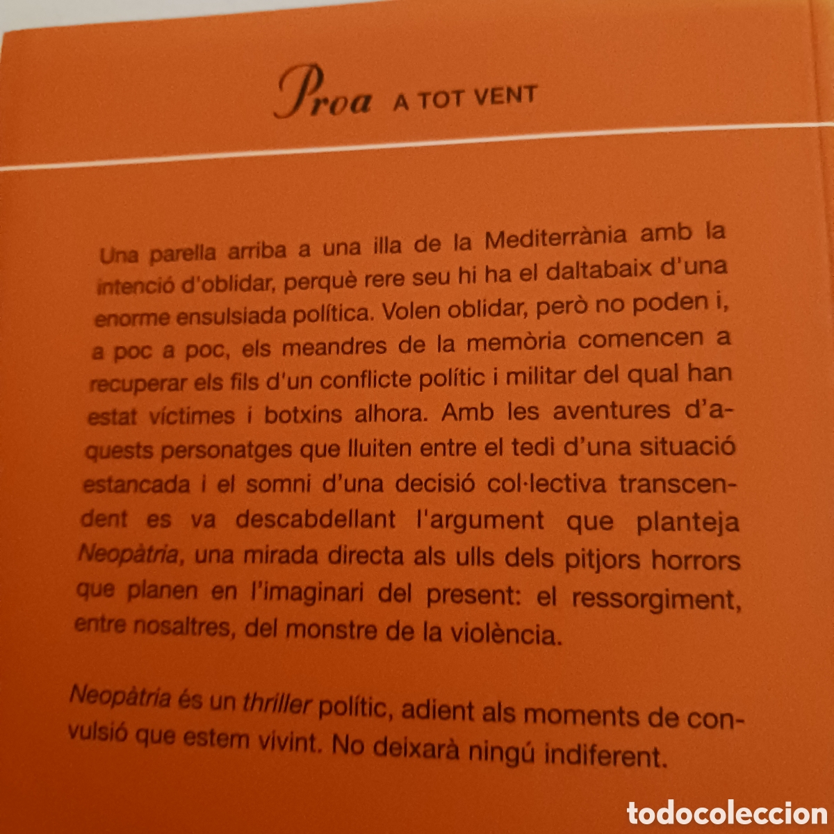 Libros de segunda mano: Neopatria de H&eacute;ctor Bofill - Foto 3