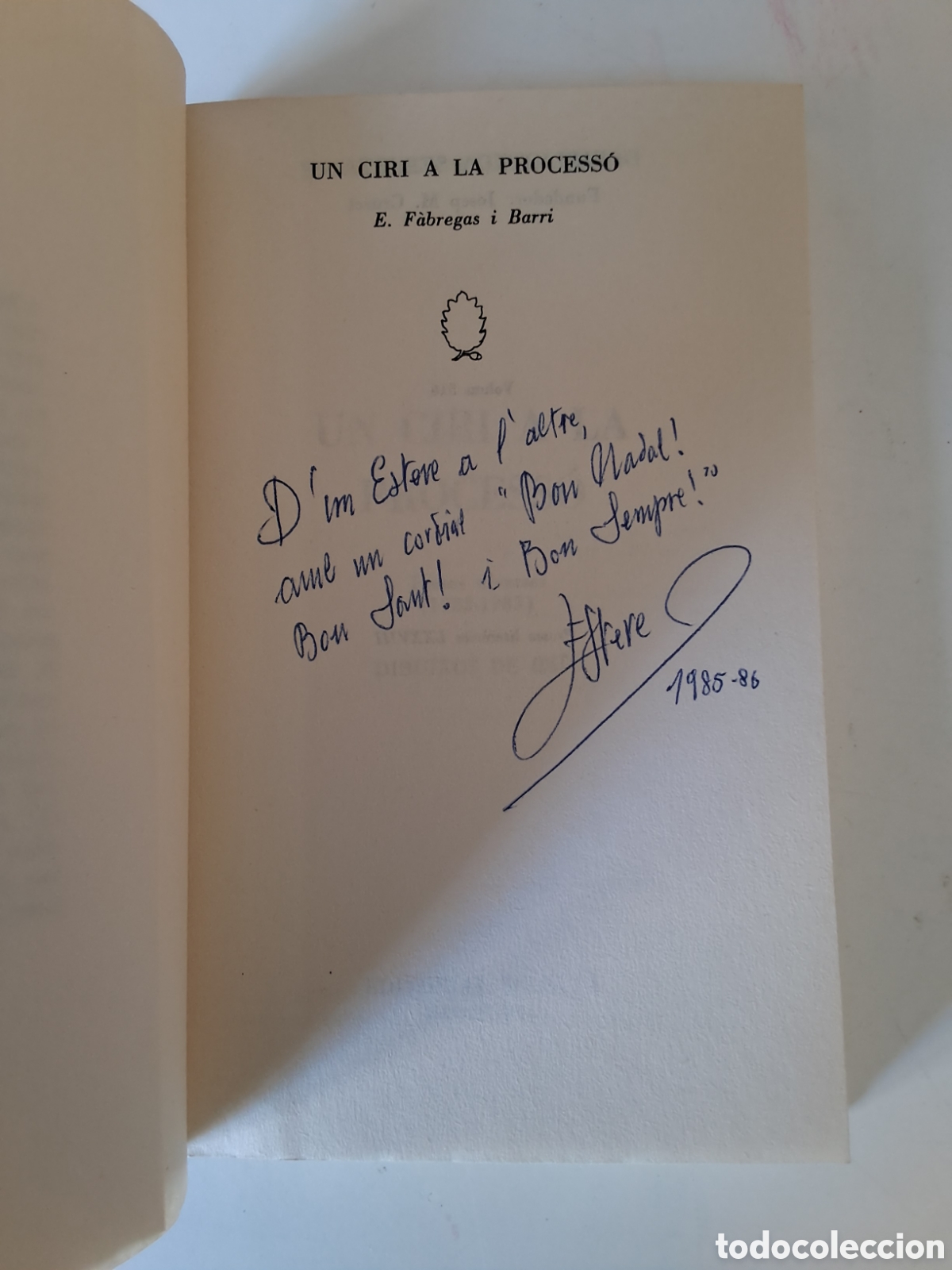 Libros de segunda mano: UN CIRI A LA PROCESS&Oacute;. Proses diverses. - Foto 2
