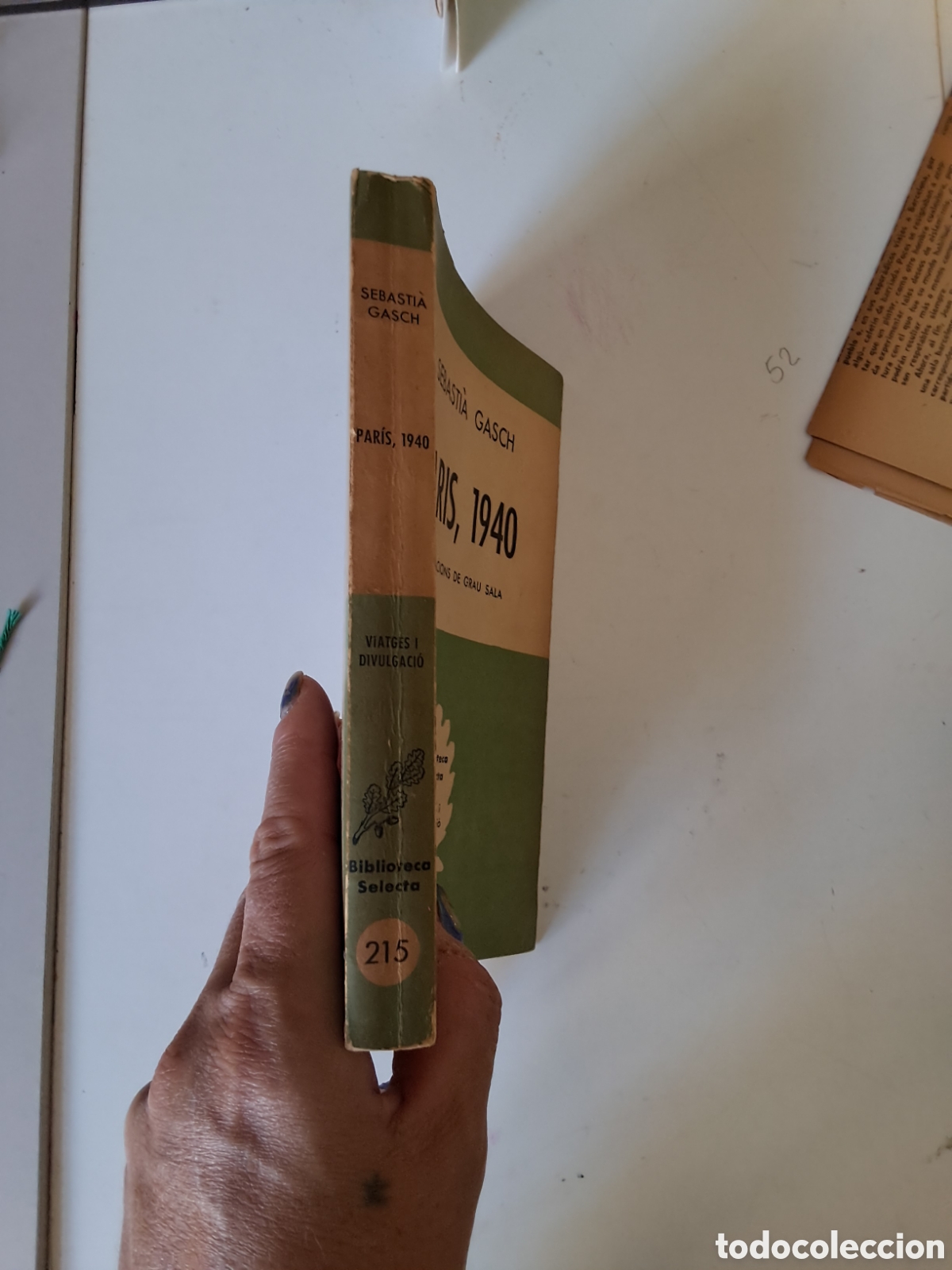 Libros de segunda mano: PARIS, 1940. Sebasti&agrave; Gasch. - Foto 3
