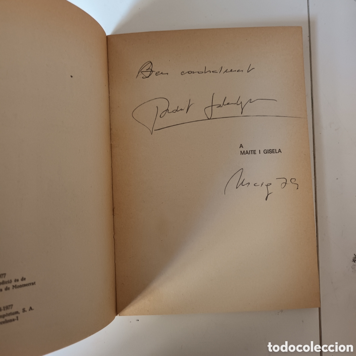 Libros de segunda mano: HIST&Ograve;RIES A MIG CAM&Iacute;. Robert Saladrigas. - Foto 3