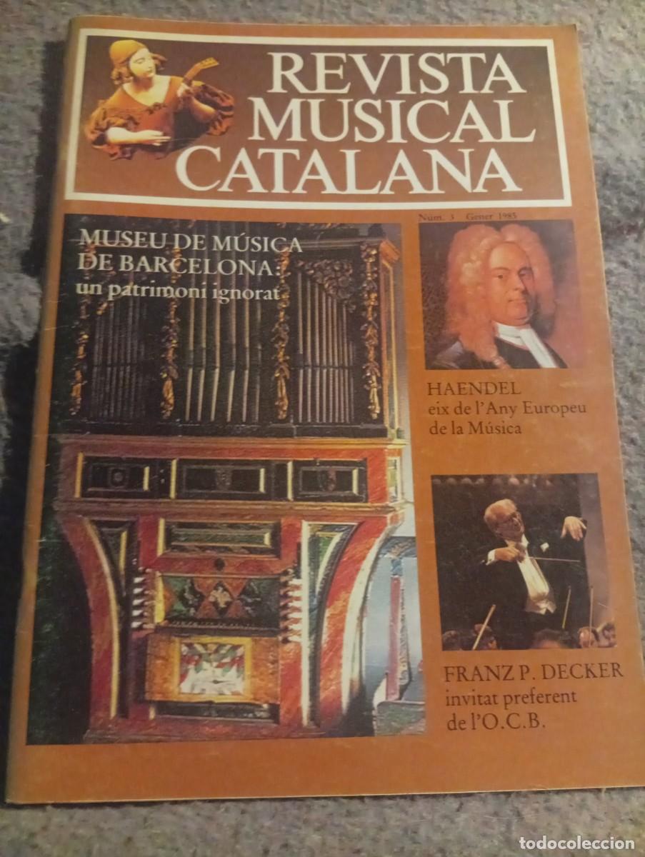 Libros de segunda mano: Revista musical catalana - Foto 2