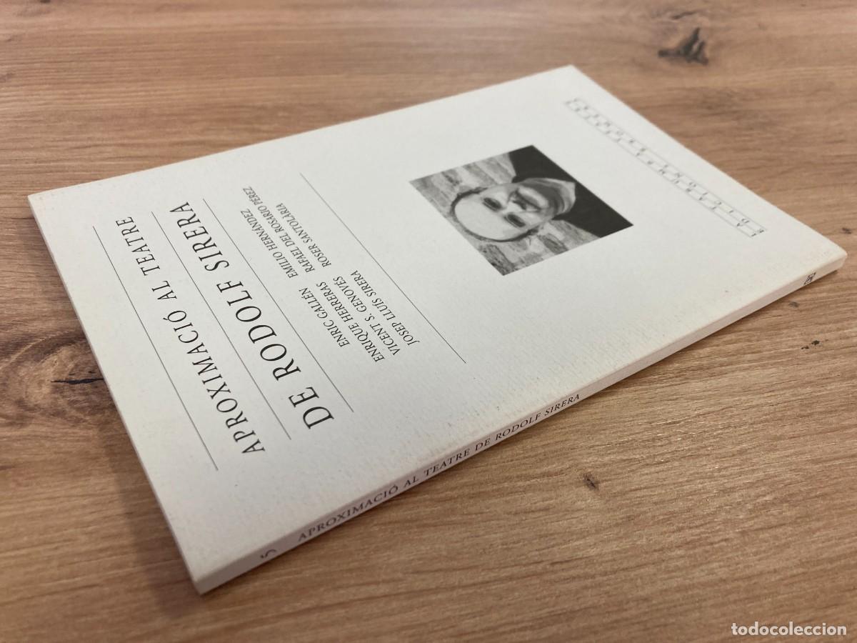 Libros de segunda mano: Aproximaci&oacute; al teatre de Rodolf Sirera - Foto 3