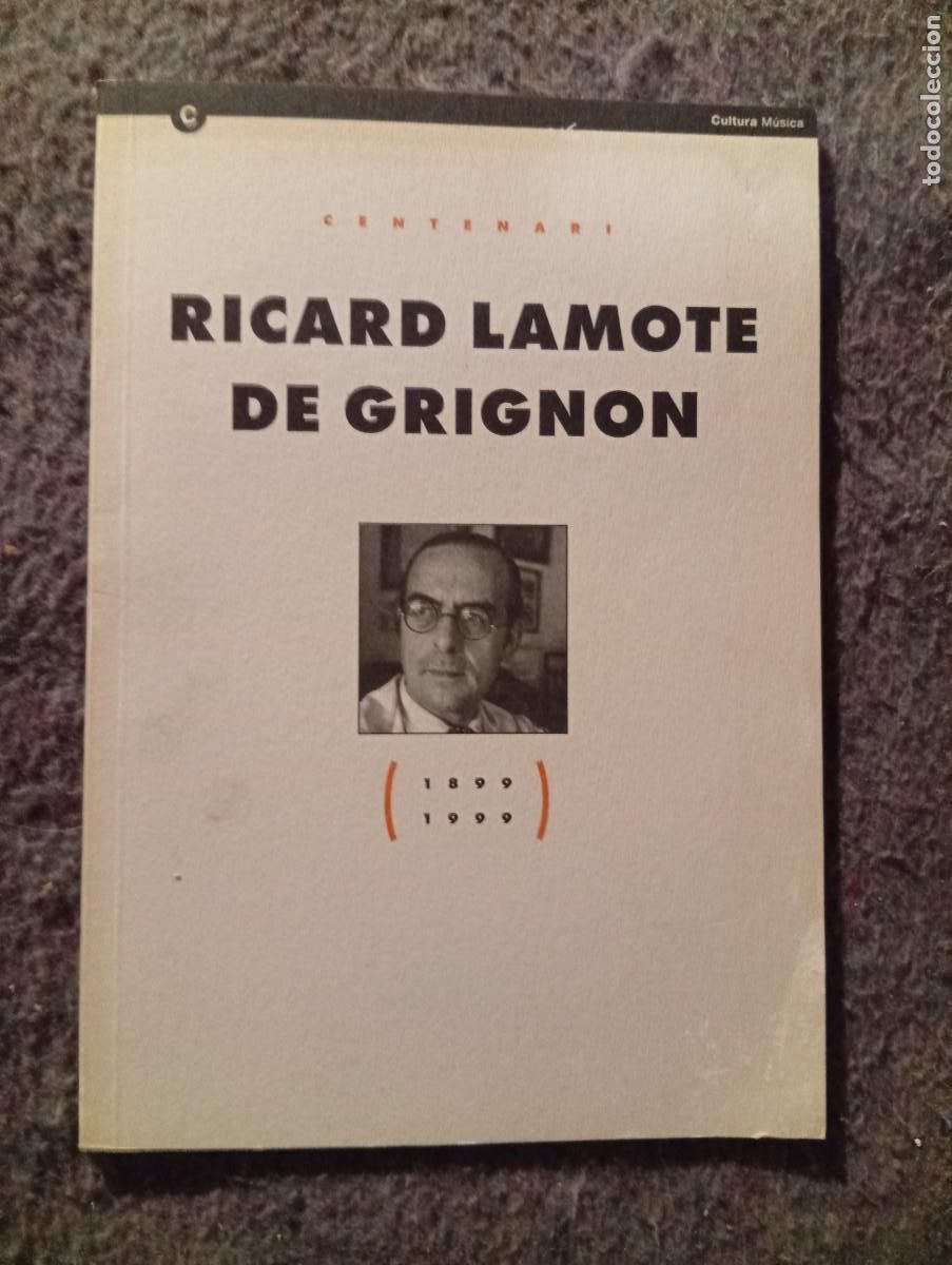 Libros de segunda mano: Ricard lamote de grignon - Foto 1