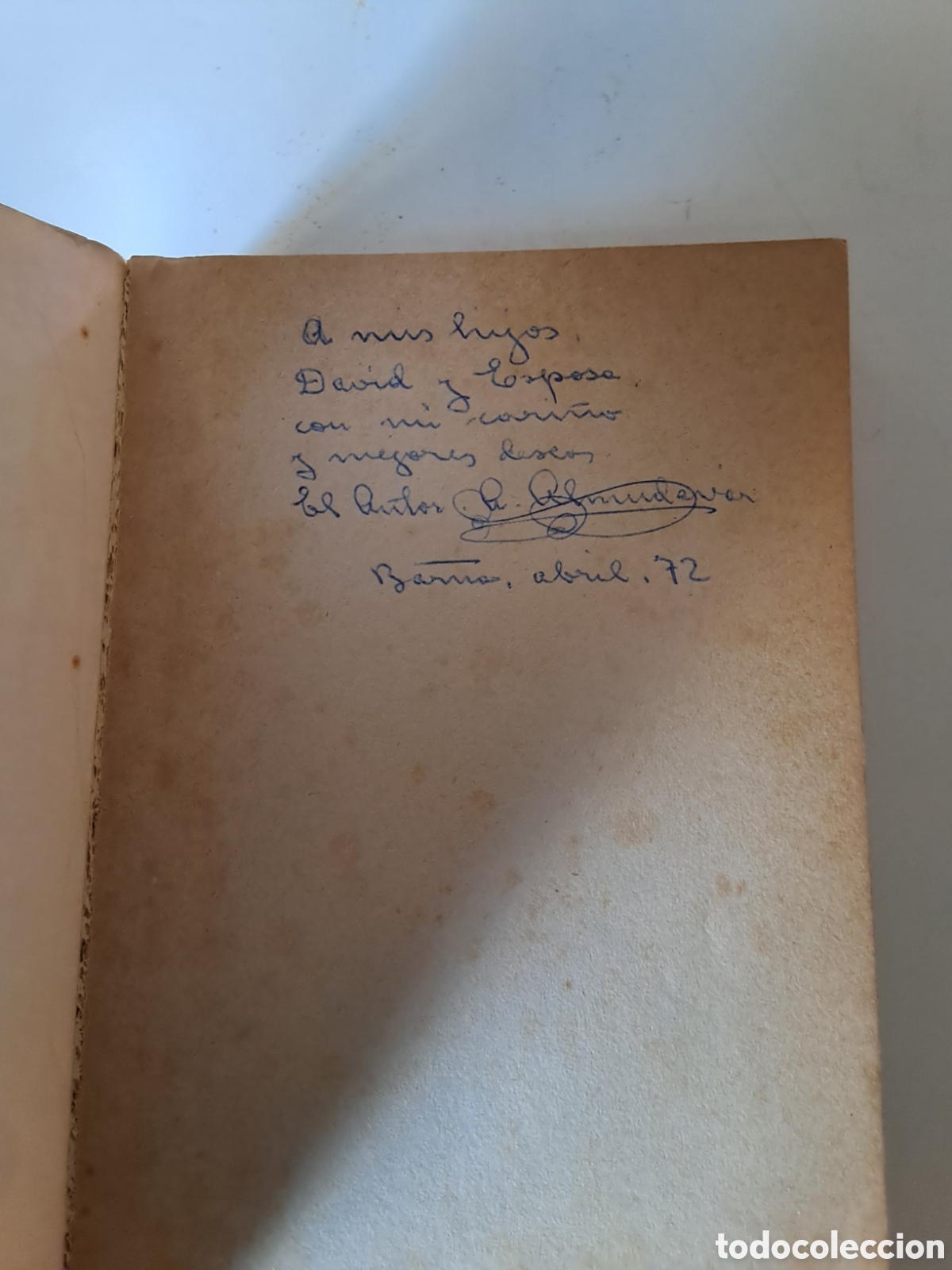 Libros de segunda mano: EL VASO DE ALABASTRO. A. Almudevar. - Foto 2