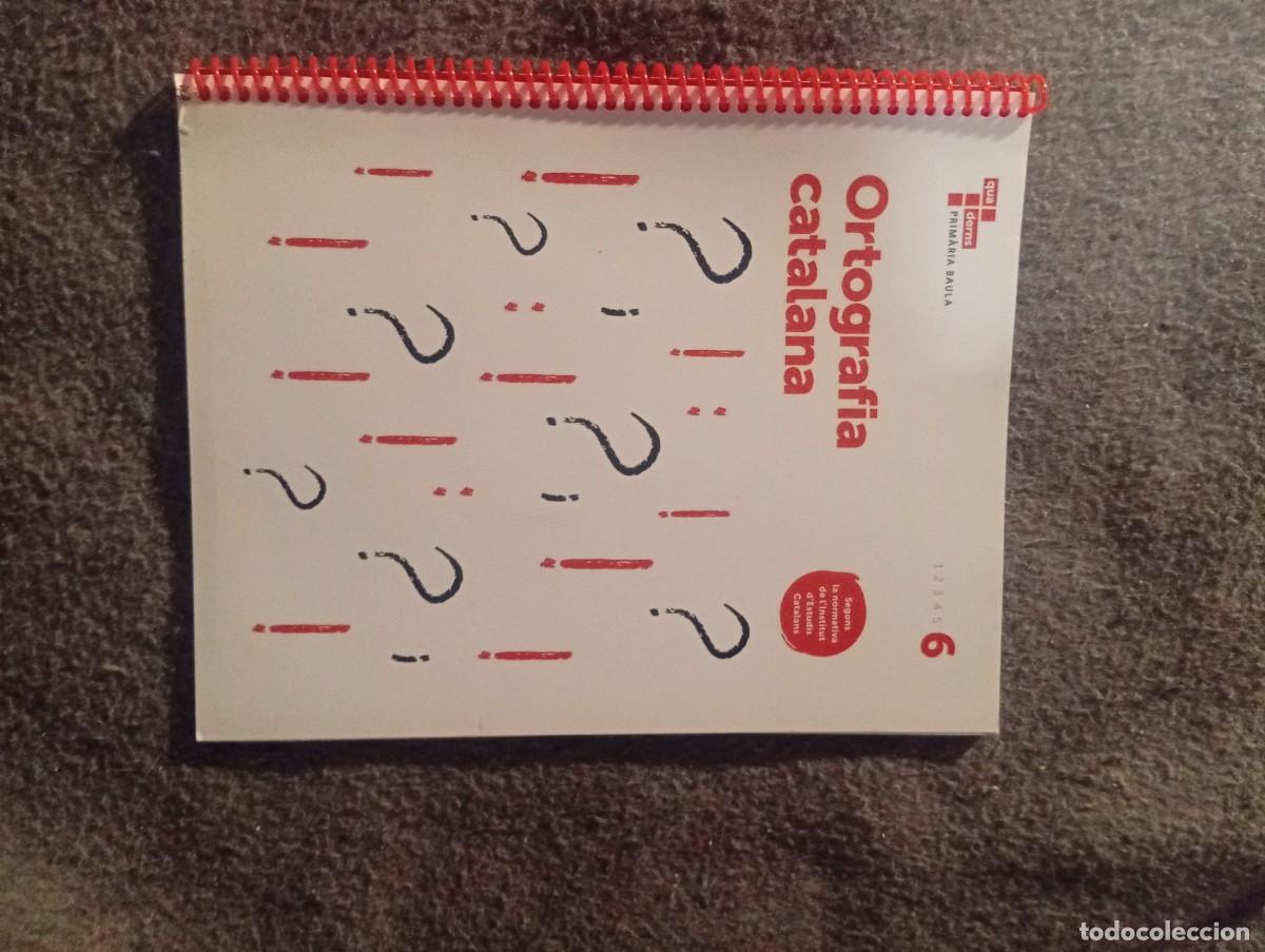 Libros de segunda mano: Cuaderno Ortograf&iacute;a catalana 6 - Foto 2