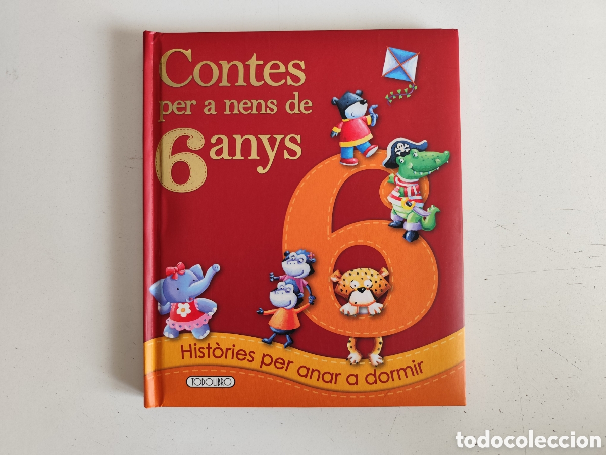Libros de segunda mano: Libro Infantil. Contes per a Nens de 6 Anys. Catal&agrave; - Foto 1