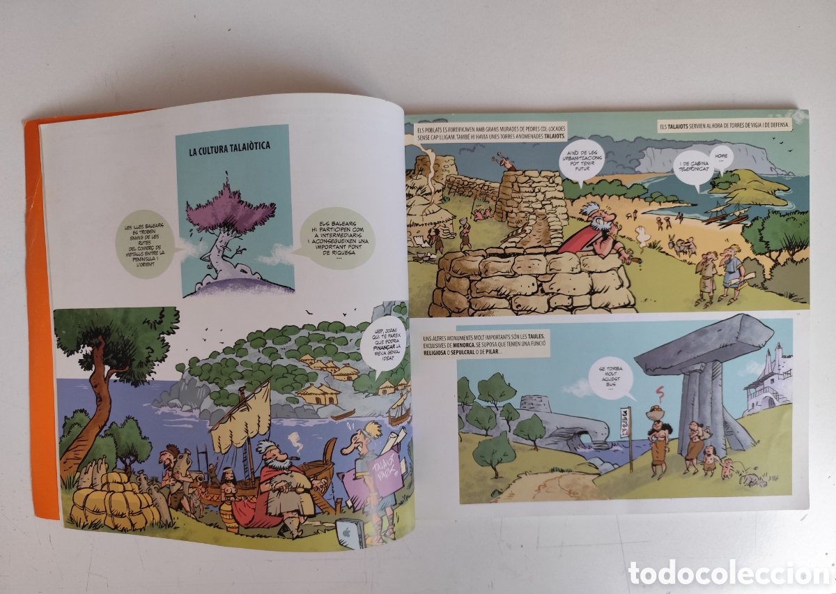 Libros de segunda mano: Libro. Hist&ograve;ria de les Illes Balears en C&ograve;mic. Catal&agrave; - Foto 4