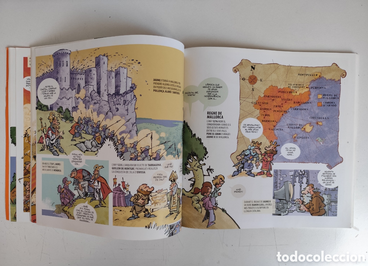 Libros de segunda mano: Libro. Hist&ograve;ria de les Illes Balears en C&ograve;mic. Catal&agrave; - Foto 6