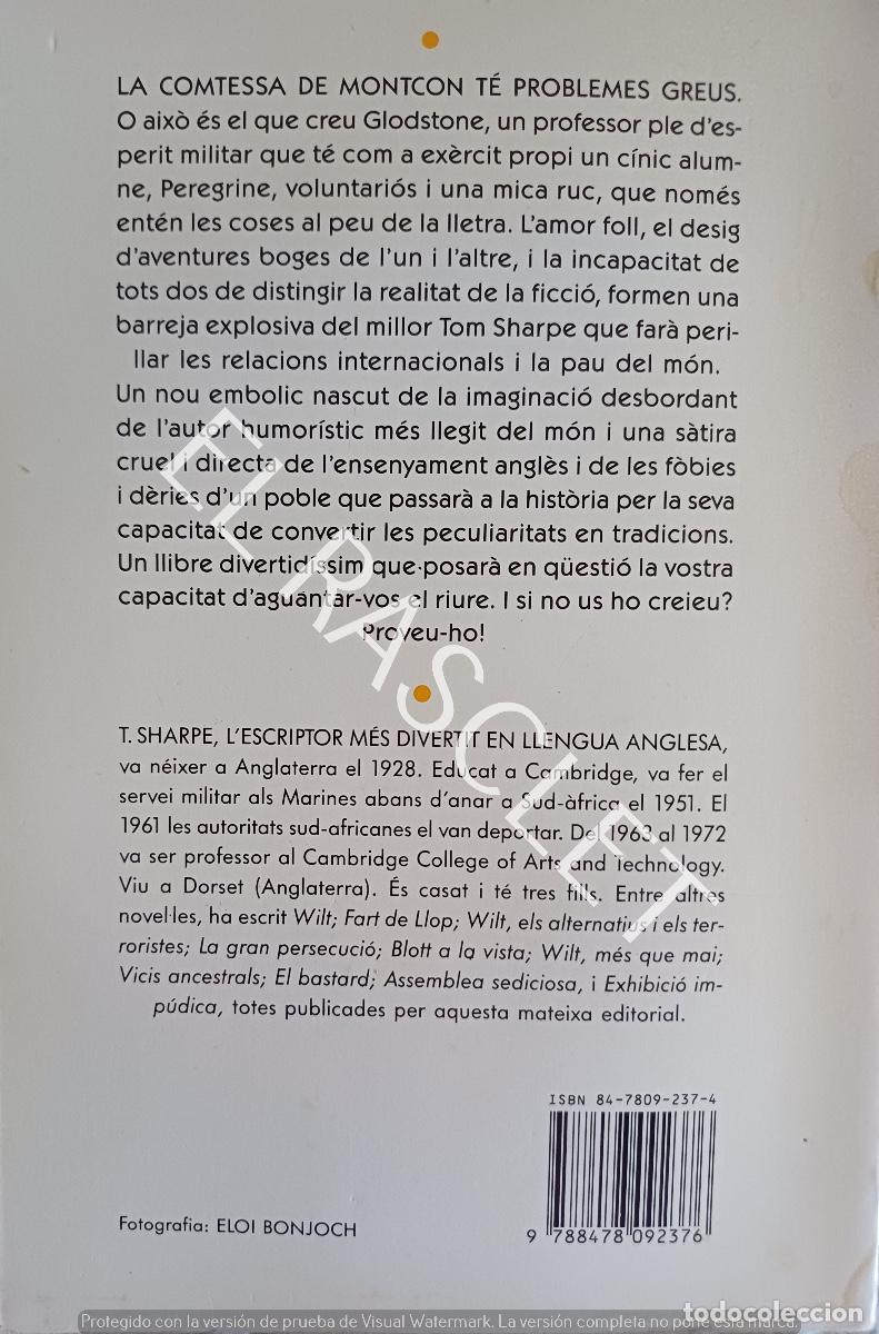 Libros de segunda mano: UNA PRINCESETA AMB PROBLEMES - TOM SHARPE- EN CATALAN - Foto 4