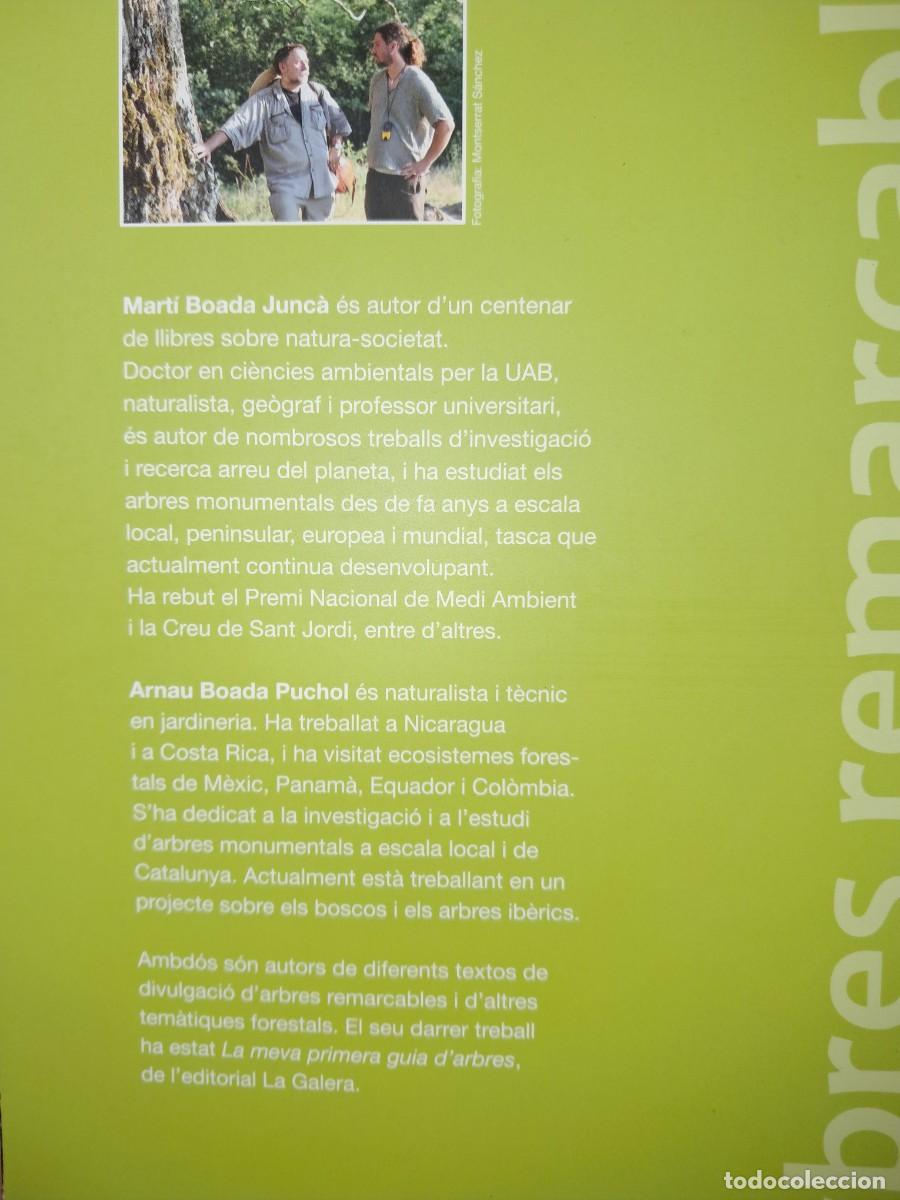Libros de segunda mano: Llibre: Arbres remarcables de Catalunya de Mart&iacute; Boada - Foto 4