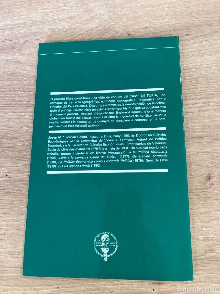 Libros de segunda mano: El Camp de T&uacute;ria Josep M. Jordan Galduf - Foto 2