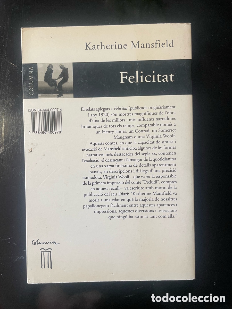 Libros de segunda mano: Felicitat, Katherine Mansfield - Foto 2