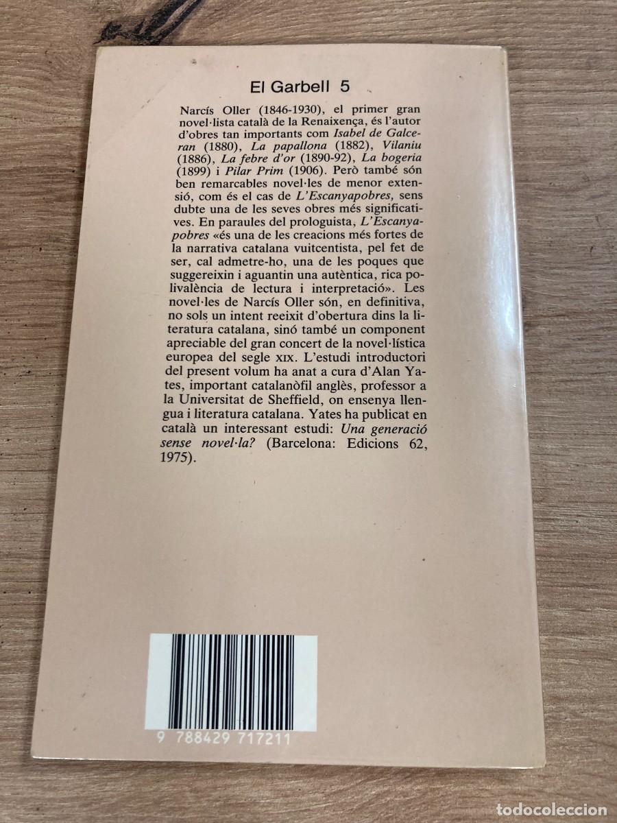 Libros de segunda mano: LEscanya-pobres Narc&iacute;s Oller - Foto 2
