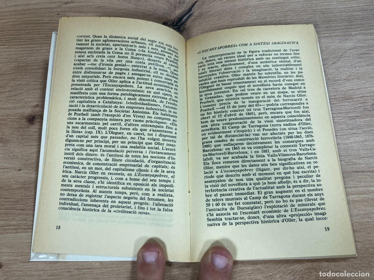 Libros de segunda mano: LEscanya-pobres Narc&iacute;s Oller - Foto 5