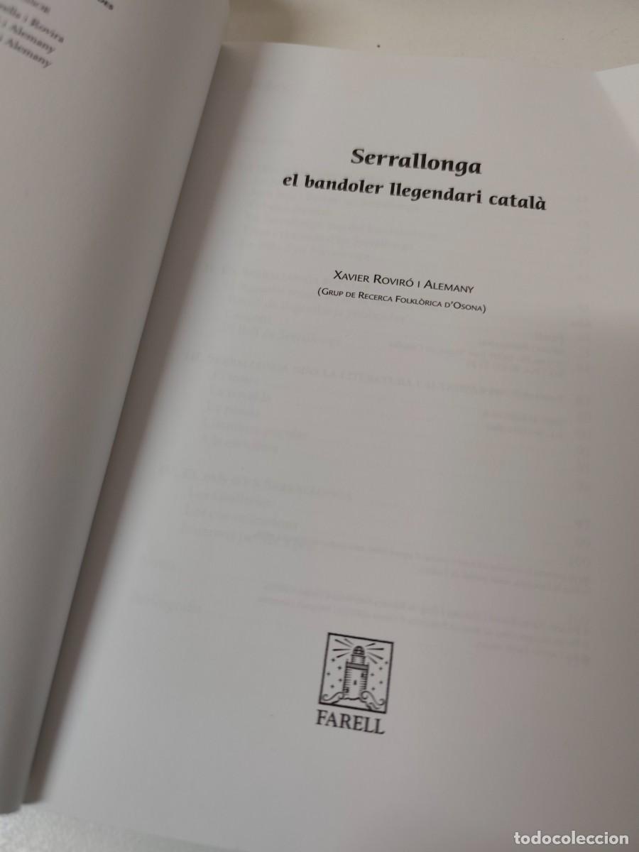Libros de segunda mano: SERRALLONGA EL BANDOLER LLEGENDARI CATAL&Agrave; - Foto 3