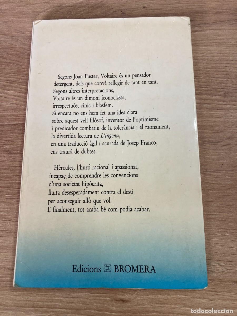 Libros de segunda mano: LIngenu Voltaire A la lluna de Val&egrave;ncia - Foto 2