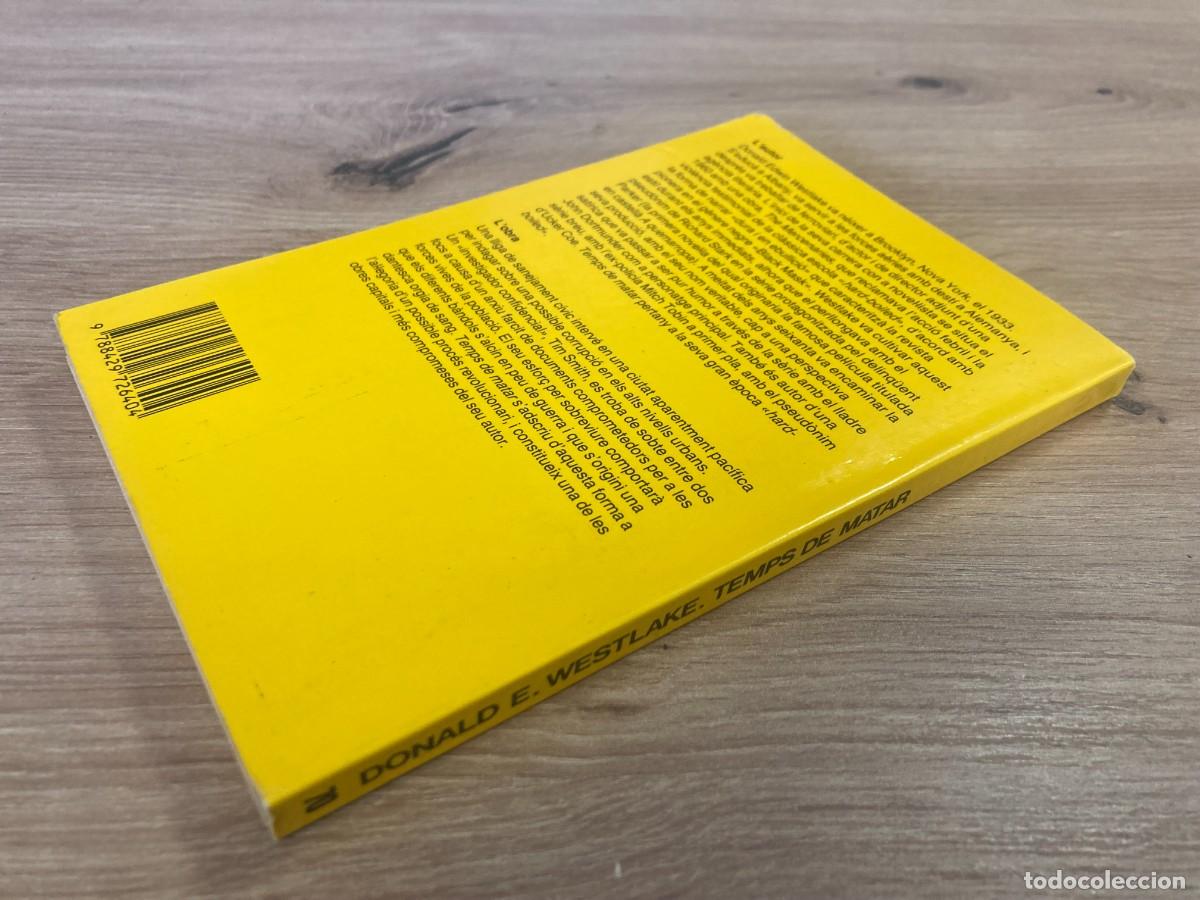 Libros de segunda mano: Temps de matar Donald E. Westlake - Foto 3
