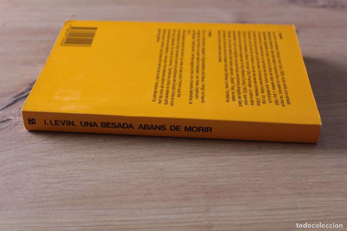 Libros de segunda mano: Una besada abans de morir Ira Levin - Foto 3