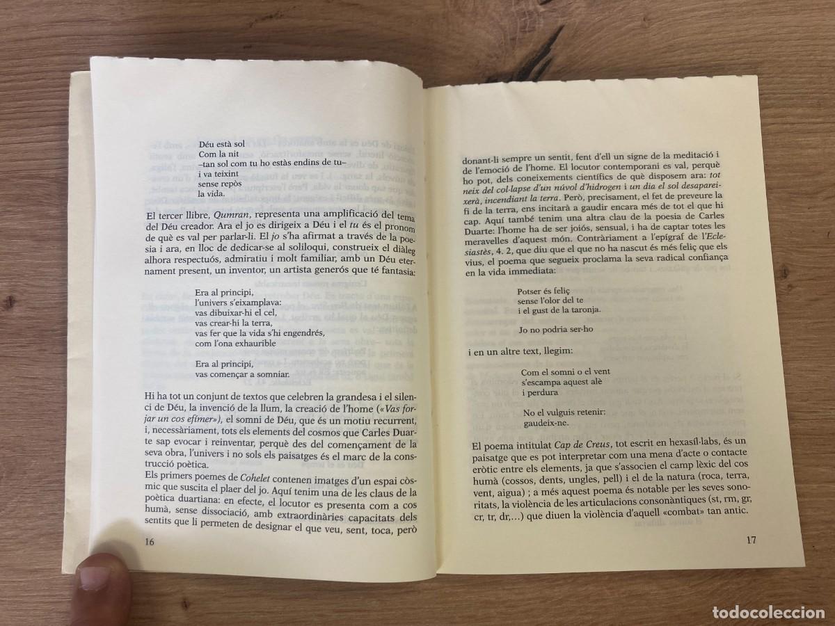 Libros de segunda mano: Tr&iacute;ptic hebreu Carles Duarte - Foto 5