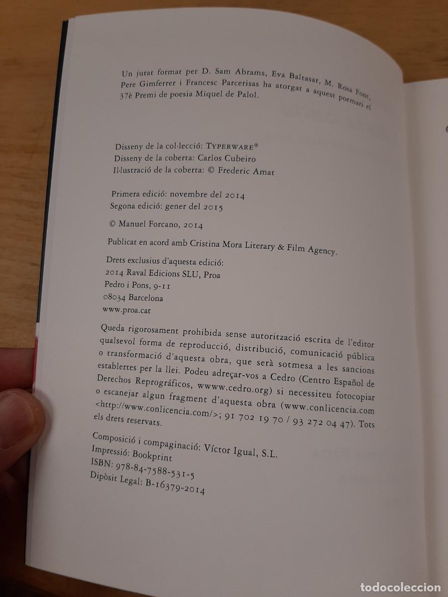 Libros de segunda mano: Ci&egrave;ncia exacta - Manuel Forcano - Proa, 2014 - Foto 4