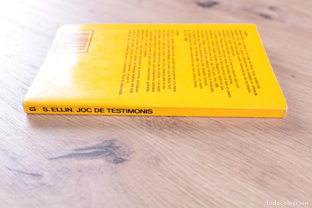 Libros de segunda mano: Joc de testimonis Stanley Ellin - Foto 3