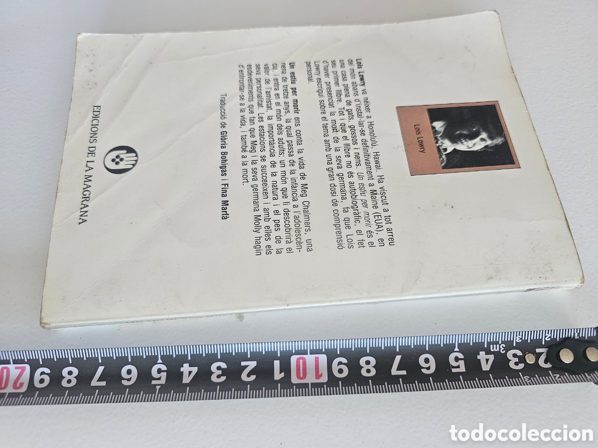 Libros de segunda mano: Libro en Catal&aacute;n Un estiu per morir, 1988 Lois Lowry - Foto 5