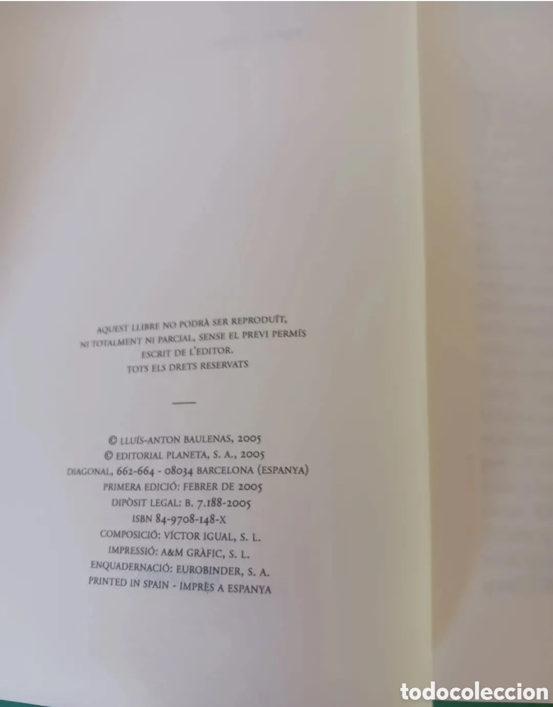 Libros de segunda mano: Libro, Per un sac d ossos. En Catal&aacute;n. - Foto 2
