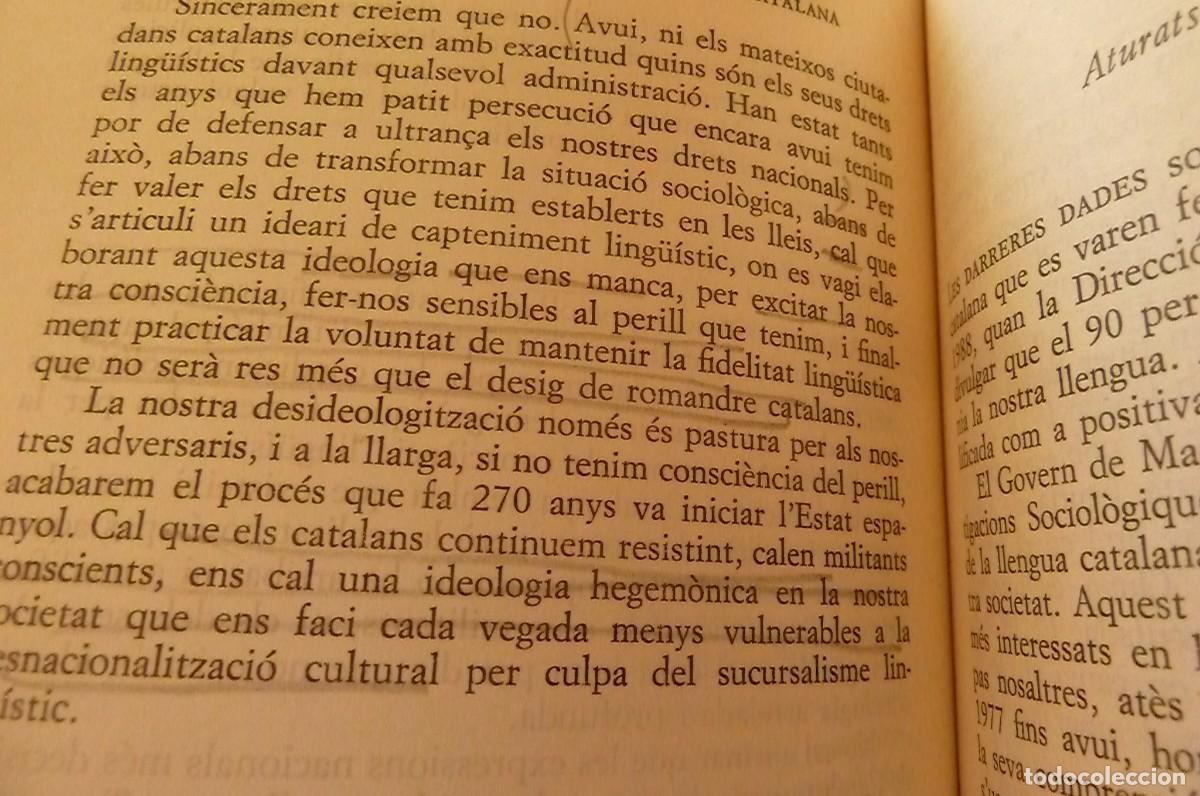 Libros de segunda mano: Insubmissi&oacute; ling&uuml;&iacute;stica. Frances Ferrer i Giron&egrave;s - Foto 4