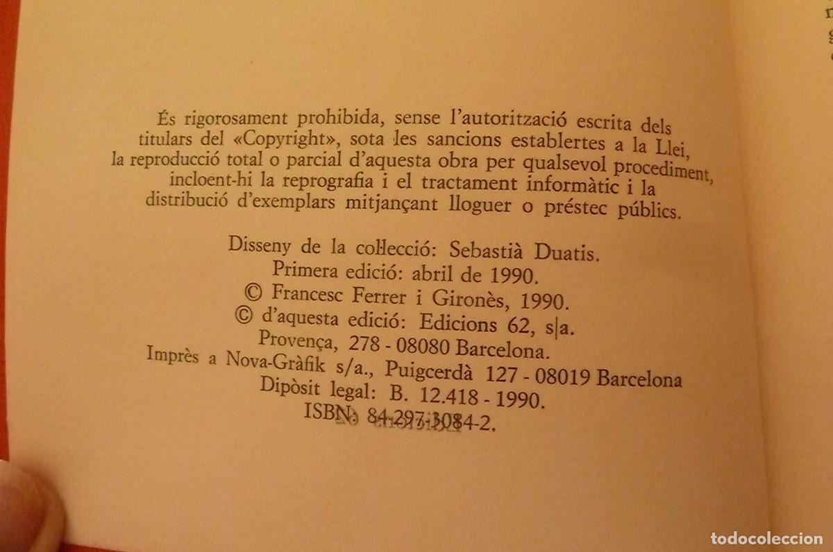 Libros de segunda mano: Insubmissi&oacute; ling&uuml;&iacute;stica. Frances Ferrer i Giron&egrave;s - Foto 7