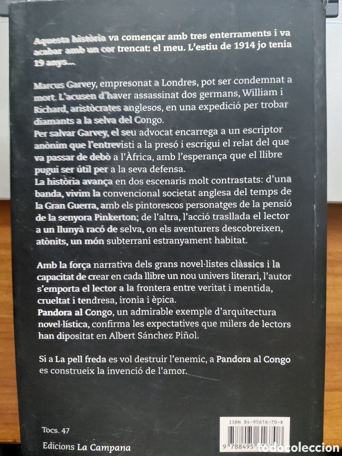 Libros de segunda mano: Pandora al Congo, Albert S&aacute;nchez Pi&ntilde;ol - Foto 2