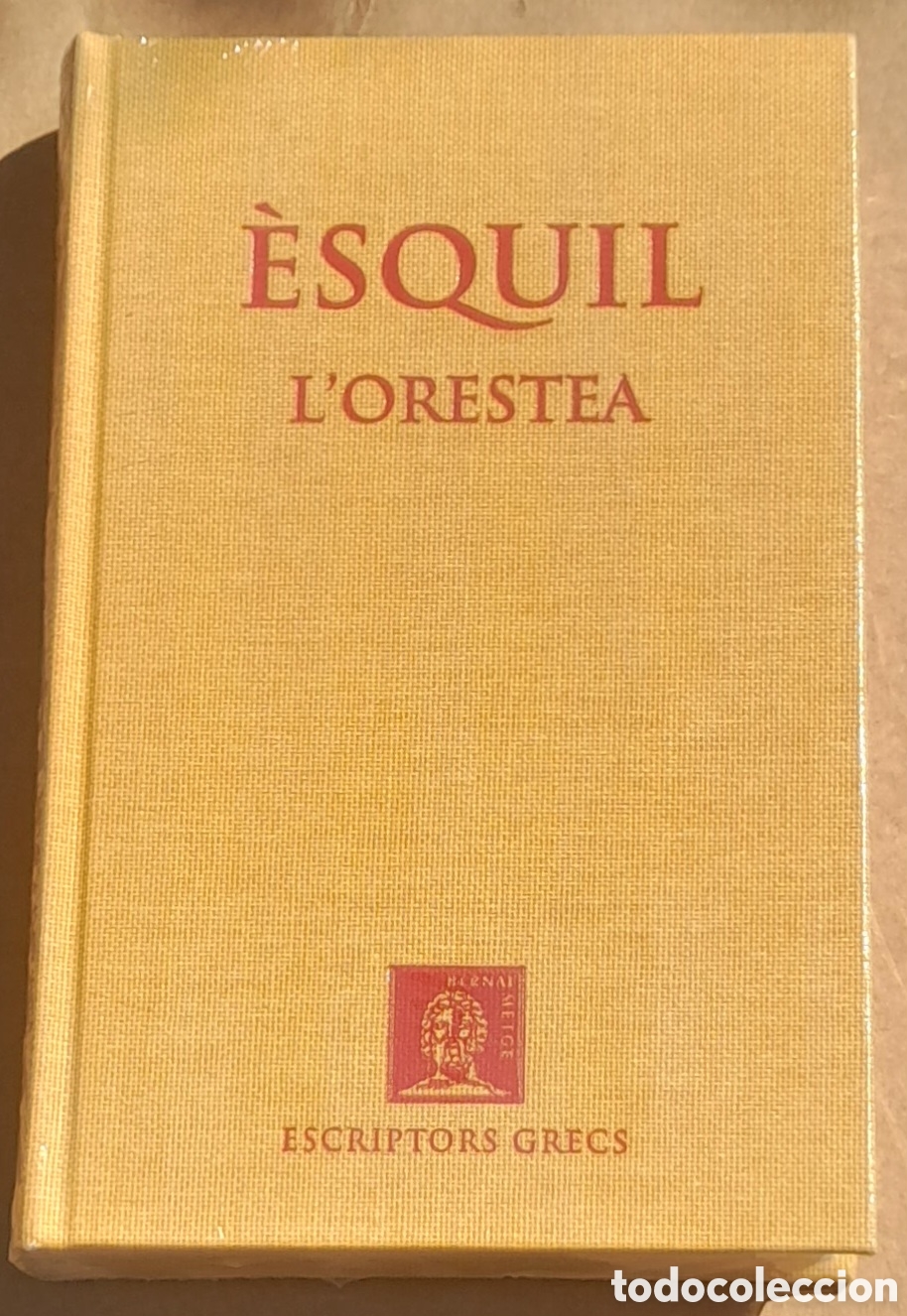 Libros de segunda mano: &Egrave;SQUIL - LORESTEA - ESCRIPTORS GRECS - PRECINTAT - Foto 1