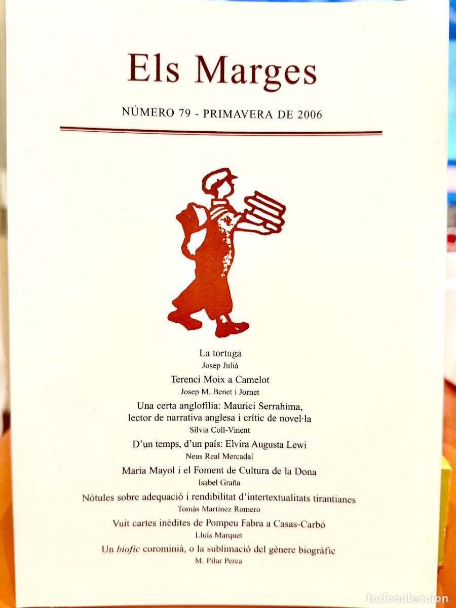 Libros de segunda mano: AA.VV: Els Marges n&uacute;mero 79 - Foto 1