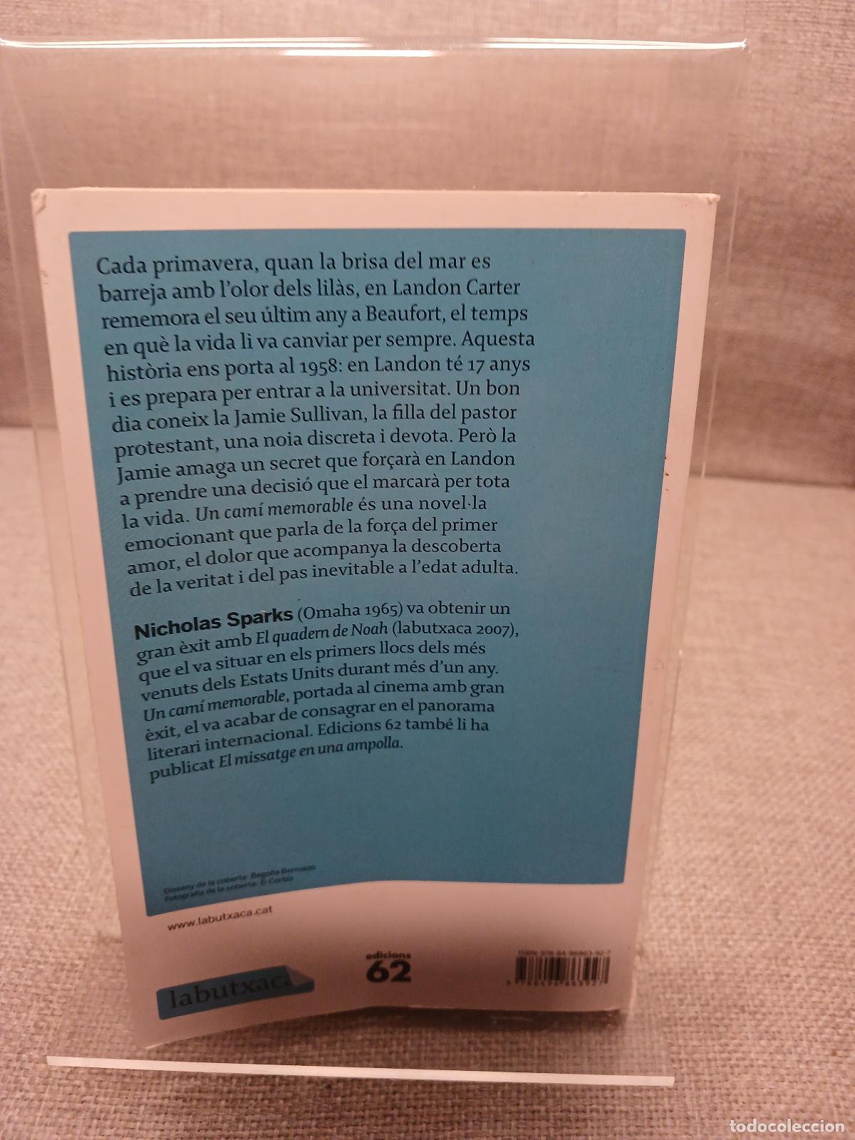 Libros de segunda mano: Un cam&iacute; memorable - Nicholas Sparks - Foto 3
