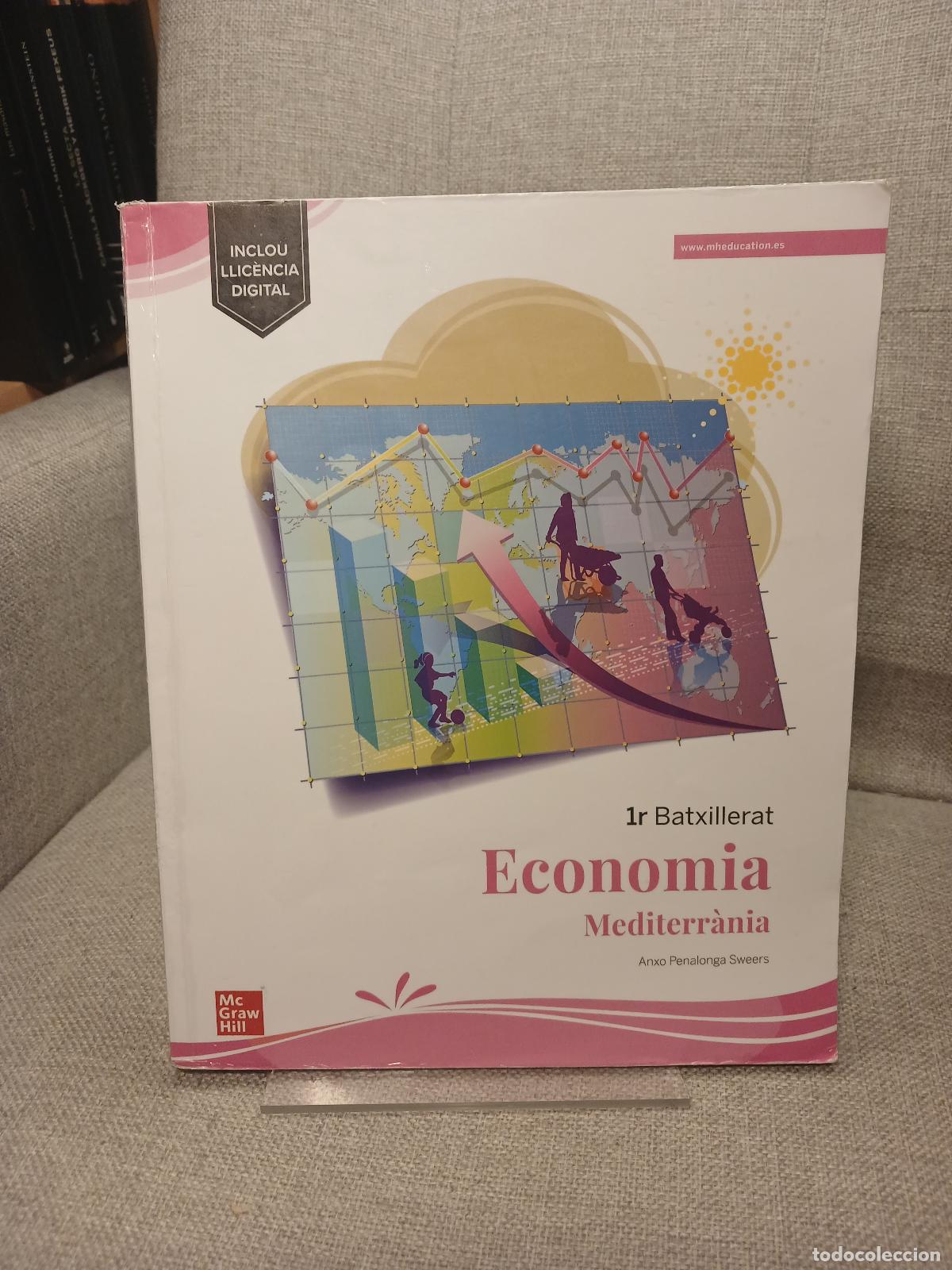 Livres d'occasion: Economia 1r Batxillerat - Mediterr&agrave;nia - A PENALONGA